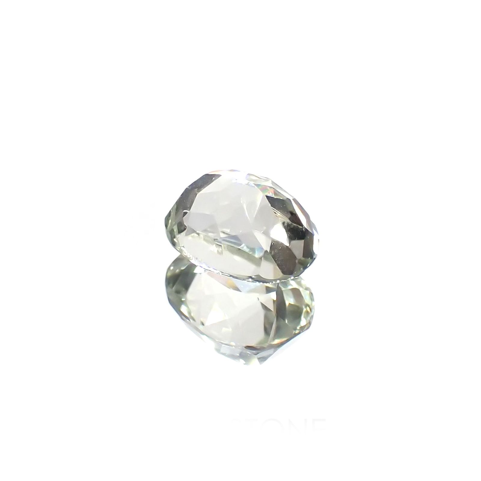 シリマナイト(宝石名シリマナイト)インド産 識別済 1.82ct / 8x6.2mm前後 [221018463]