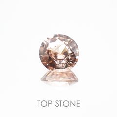 オレンジジルコン スリランカ,カンボジア産 ルース 1.13ct[20118049]6×6.1mm前後