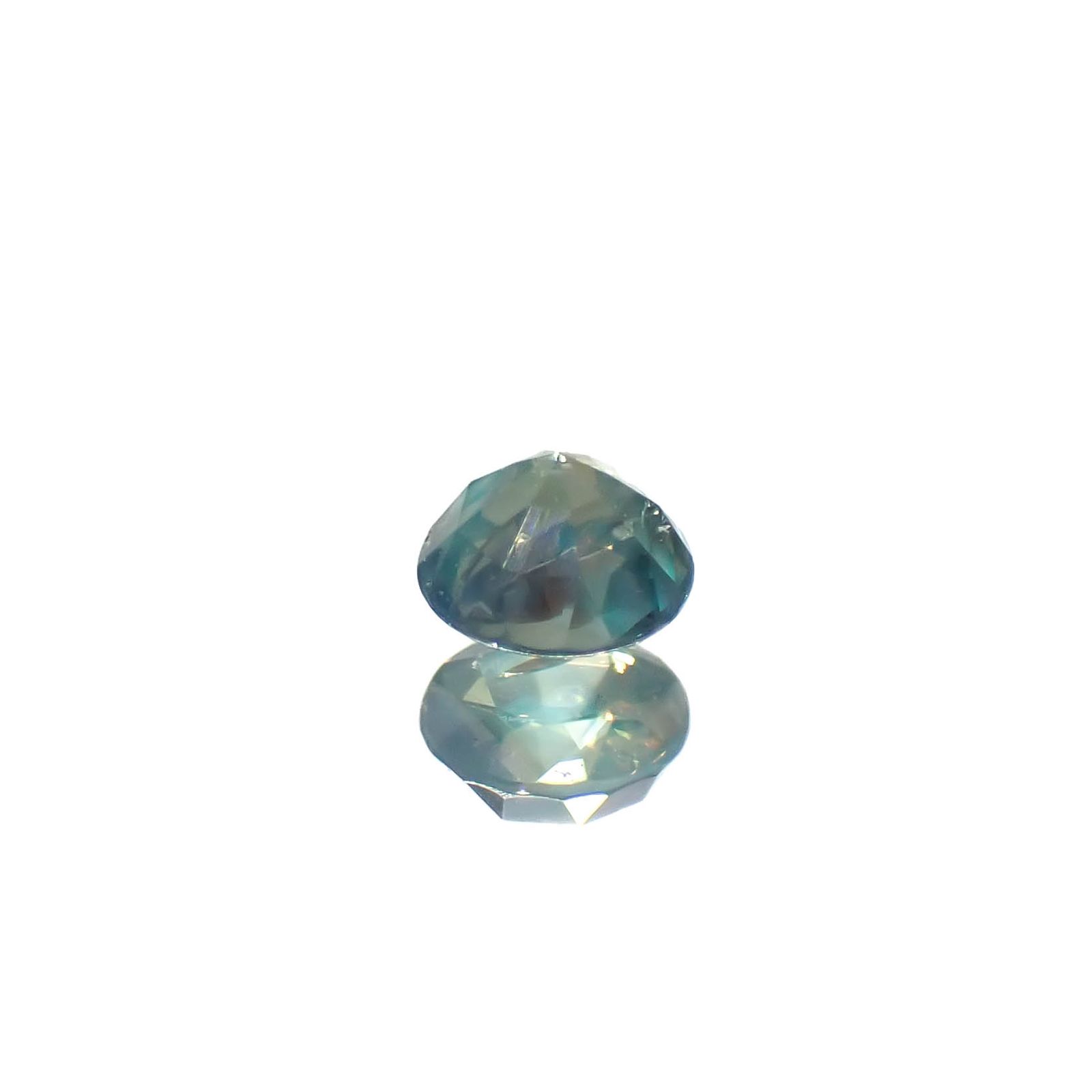 シルキーアレキサンドライト ブラジル・ミナスジェライス州ヘマチタ鉱山産 0.12ct[240627967]2.9x2.9mm前後