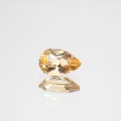 インペリアルトパーズ(宝石名トパーズ)ブラジル産 0.50ct 識別済[220114971]6.4x4.1mm前後