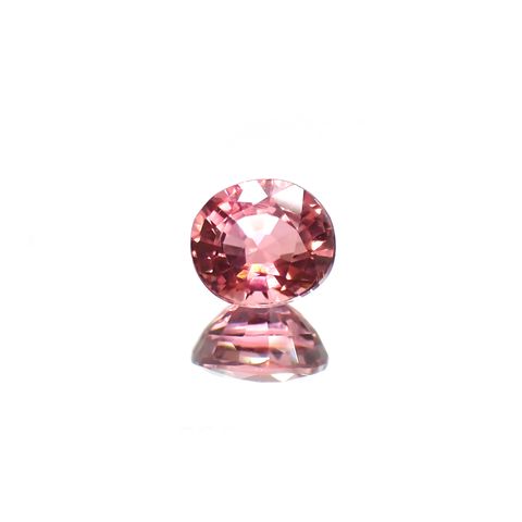 ローズピンクトルマリン(宝石名ピンク・トルマリン)ブラジル/アフリカ産 1.08ct 識別済[220114868]6.5x5.8mm前後