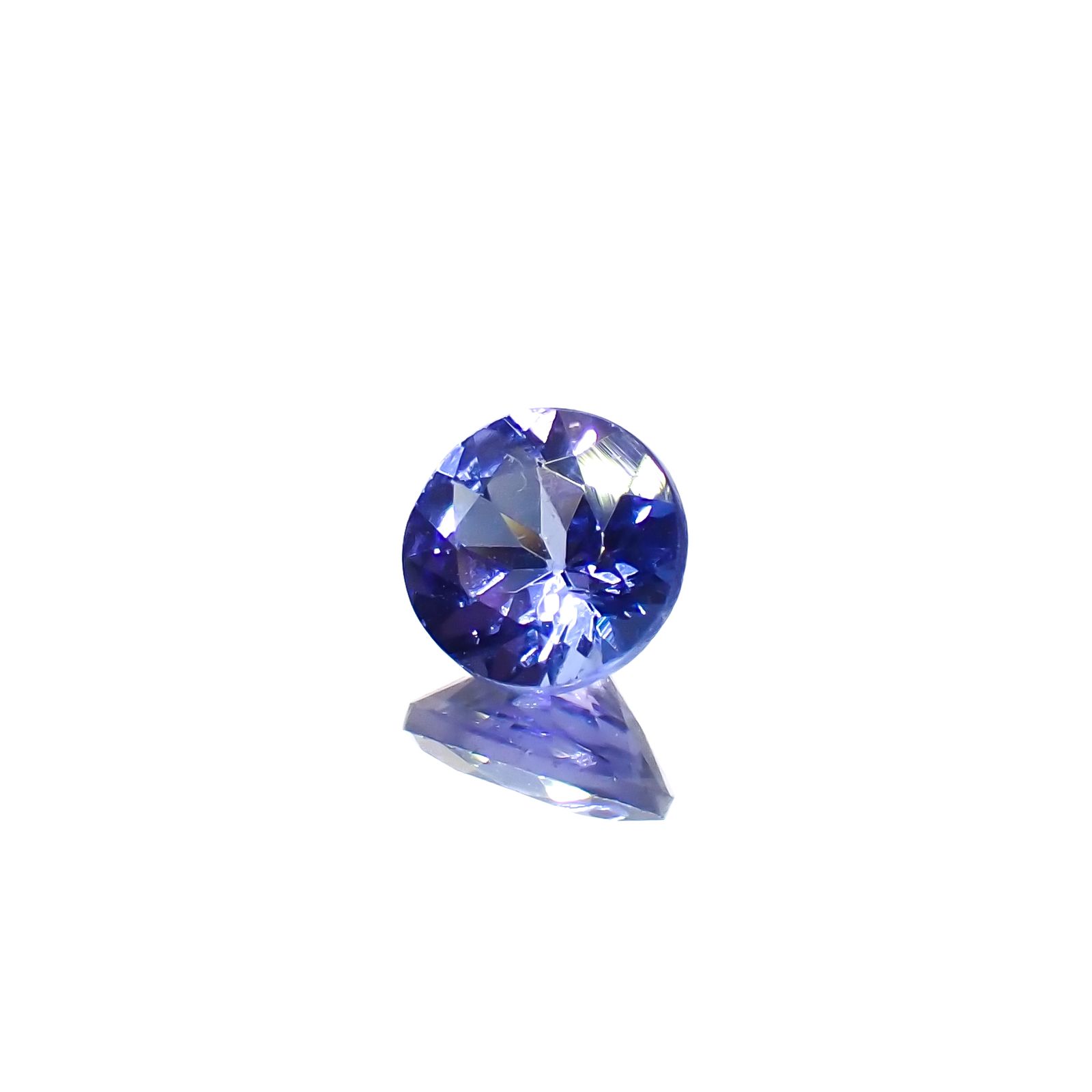 タンザナイト(宝石名タンザナイト)タンザニア産 0.67ct 識別済[240627884]5.5x5.5mm前後