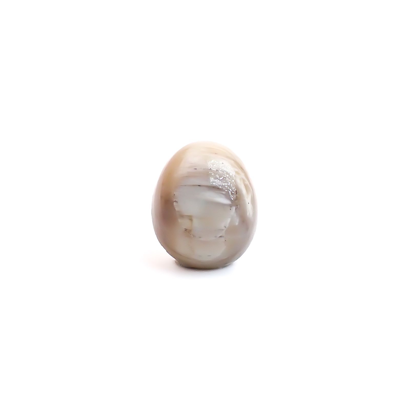 オパールキャッツアイ ブラジル・バイーア州産 4.32ct / 11.3x9.4mm前後 [260933096]