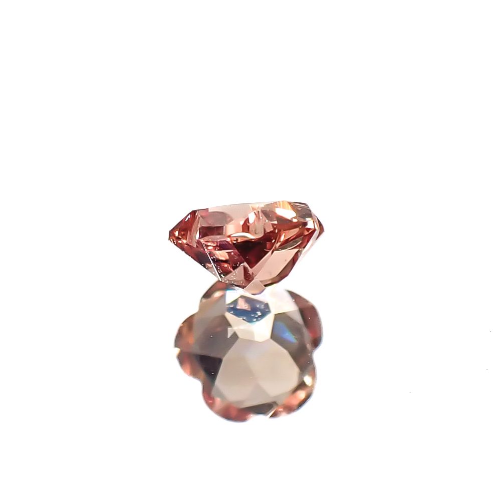 ◇カスタム・フラワーカット◇ファンシーカラーサファイア スリランカ/マダガスカル産 0.21ct[240929075]3.6x3.6mm前後