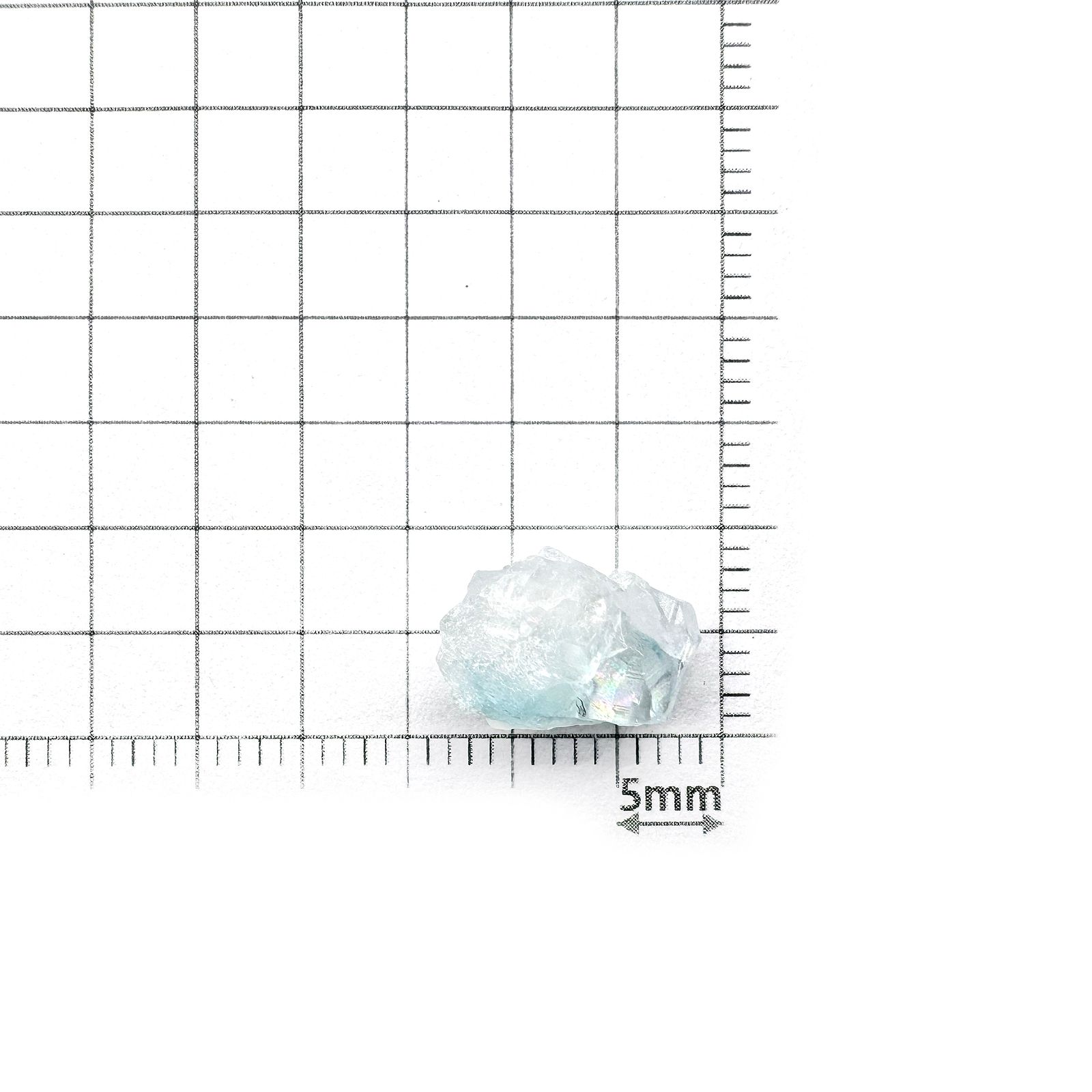 【ブラジル産】ユークレース原石 ユークレース 原石 ブラジル産 3.17ct[220115361]9.5x7mm前後