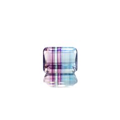 パーティカラーフローライト フルオレッセンス ブラジル産 2.96ct[240828638]8.9x6.9mm前後