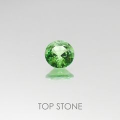 ミントガーネット タンザニア産 ルース 0.25ct[5521]4.1×4.1mm前後