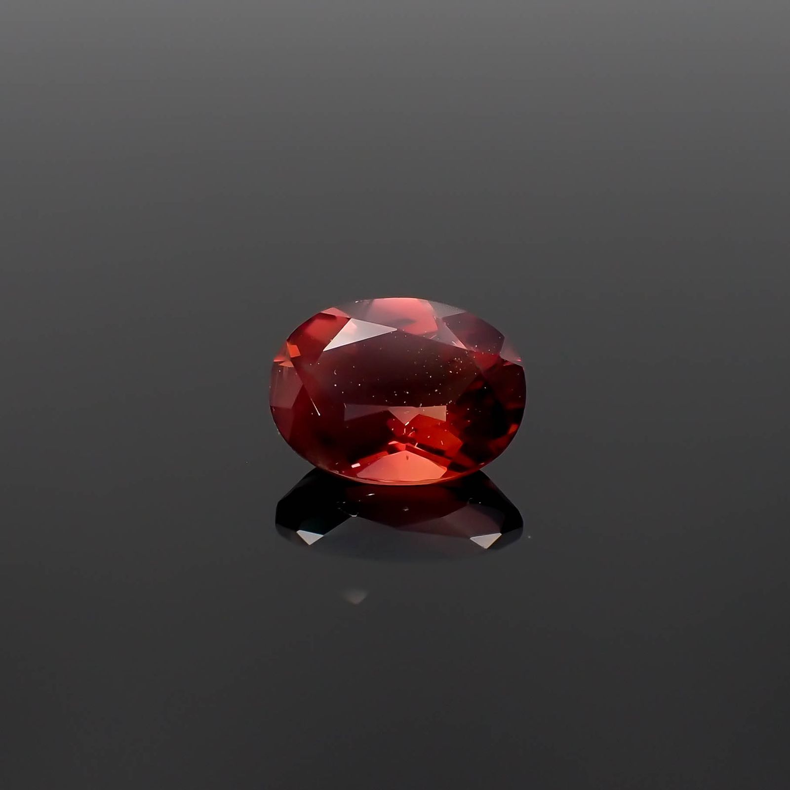 バイカラーアンデシン モンゴル産 1.12ct[230421495]8x6mm前後