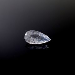 インディゴライトインクォーツ ブラジル産 2.36ct [241229603]13x6.9mm前後