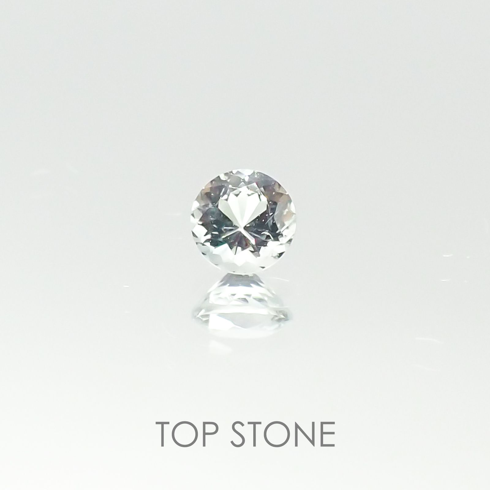 ジェレメジェバイト(宝石名エレメジェバイト) ナミビア産 0.180ct ソ付(彩珠)[20085009]3.4×3.4mm前後