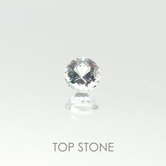 ジェレメジェバイト(宝石名エレメジェバイト) ナミビア産 0.180ct ソ付(彩珠)[20085009]3.4×3.4mm前後