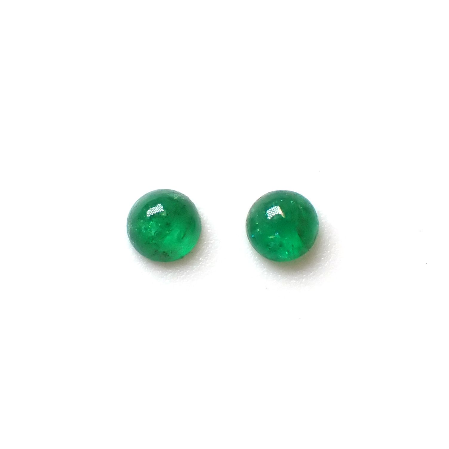 ◇ペアセット◇エメラルド コロンビア産 0.39ct(2pcs合計) [250430242]3.6x3.6mm前後