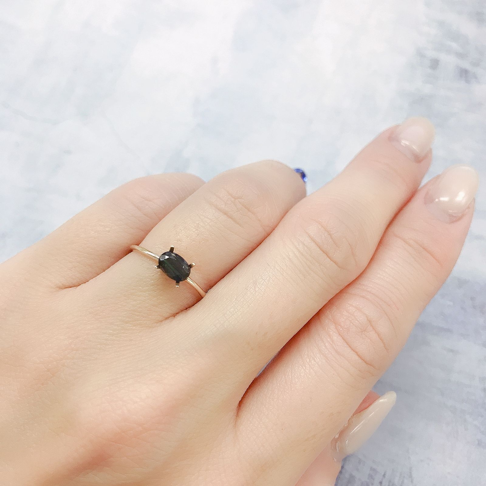 レインボースキャポライト ブラジル産 0.45ct[220616184]5.8x3.9mm前後