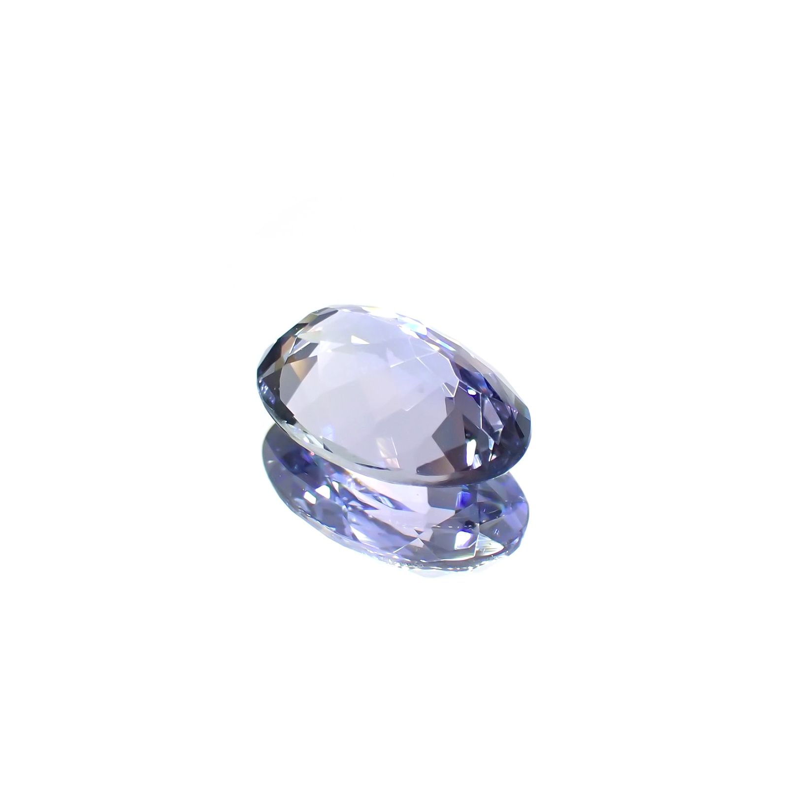 タンザナイト(宝石名タンザナイト) タンザニア産 2.022ct ソ付(彩珠)[21019452]10.1×6.7mm前後