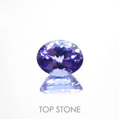 タンザナイト(宝石名タンザナイト) タンザニア産 2.282ct ソ付(彩珠)[20117209]8.9×7.1mm前後