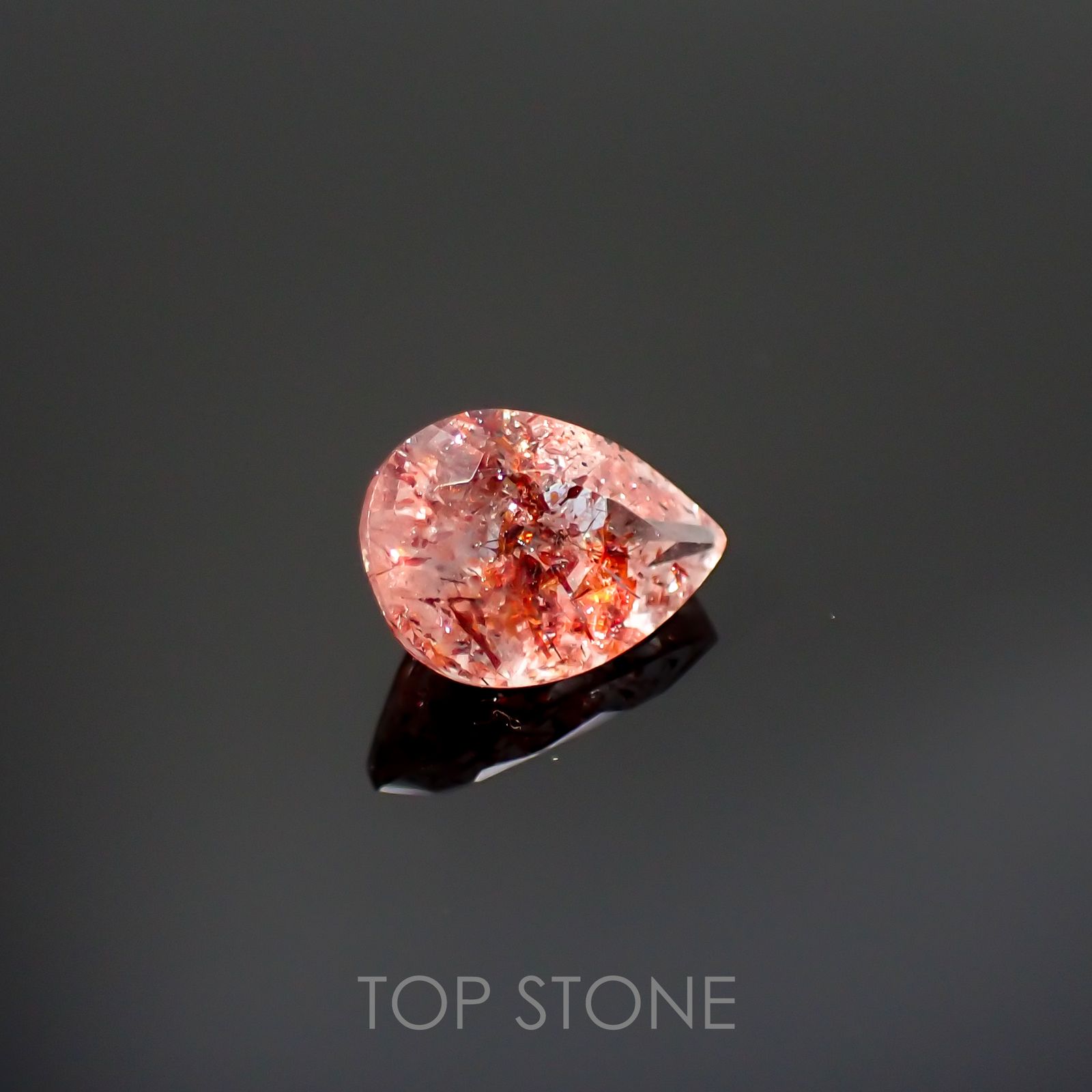 ファイヤークォーツ ナイジェリア産 1.25ct[220114766]9x6.2mm前後