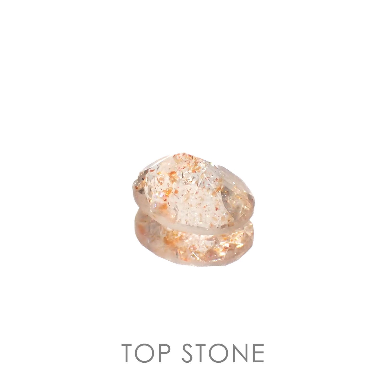 イリュージョンサンストーン タンザニア産 1.59ct[230120119]9x7.1mm前後