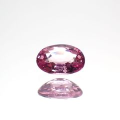 パパラチャサファイア(宝石名サファイア/別名パパラチャ・サファイア) スリランカ産 0.304ct ソ付(DGL)[20107255]4.8×3.1mm前後