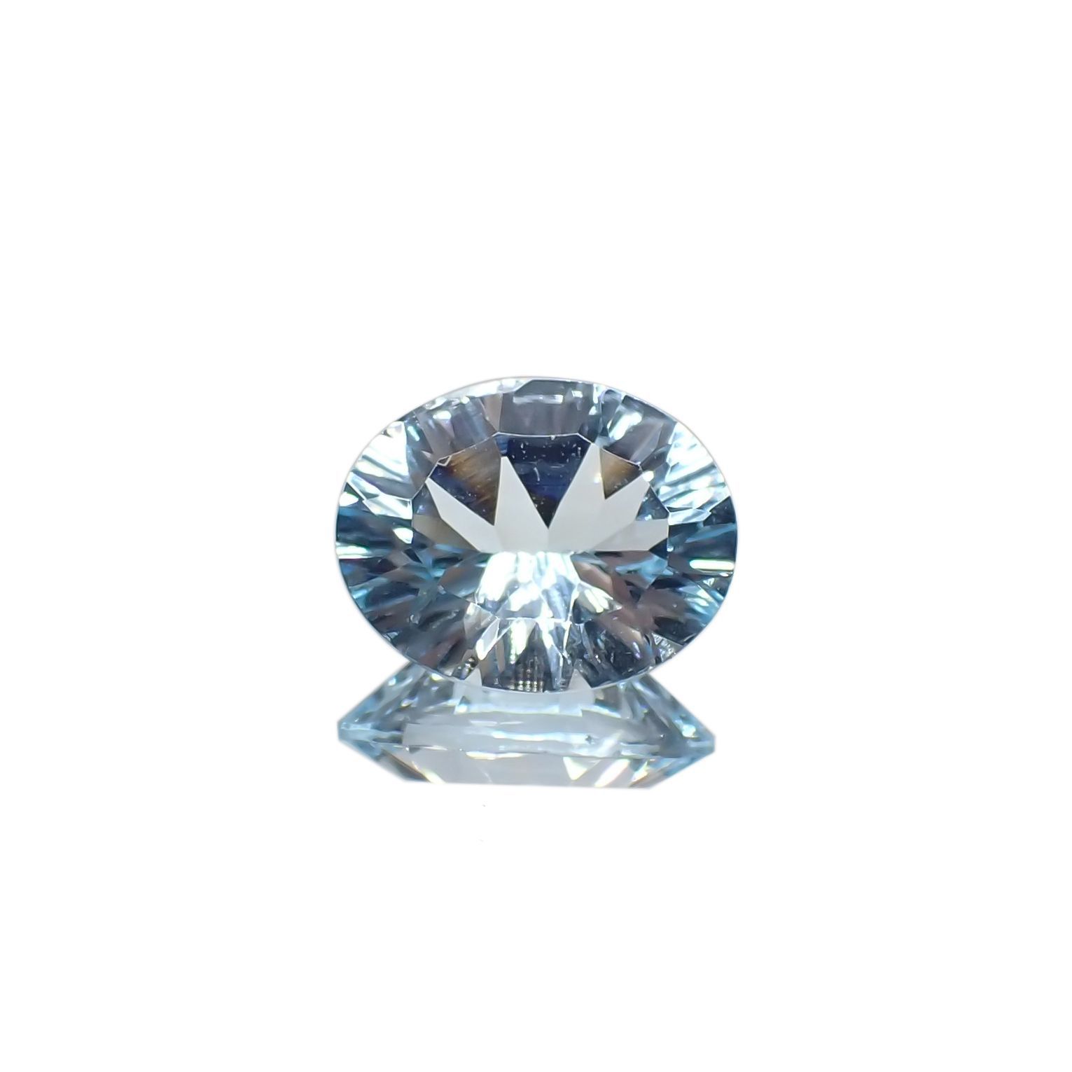 ブルートパーズ ブラジル産 2.71ct[221219347]10x8mm前後