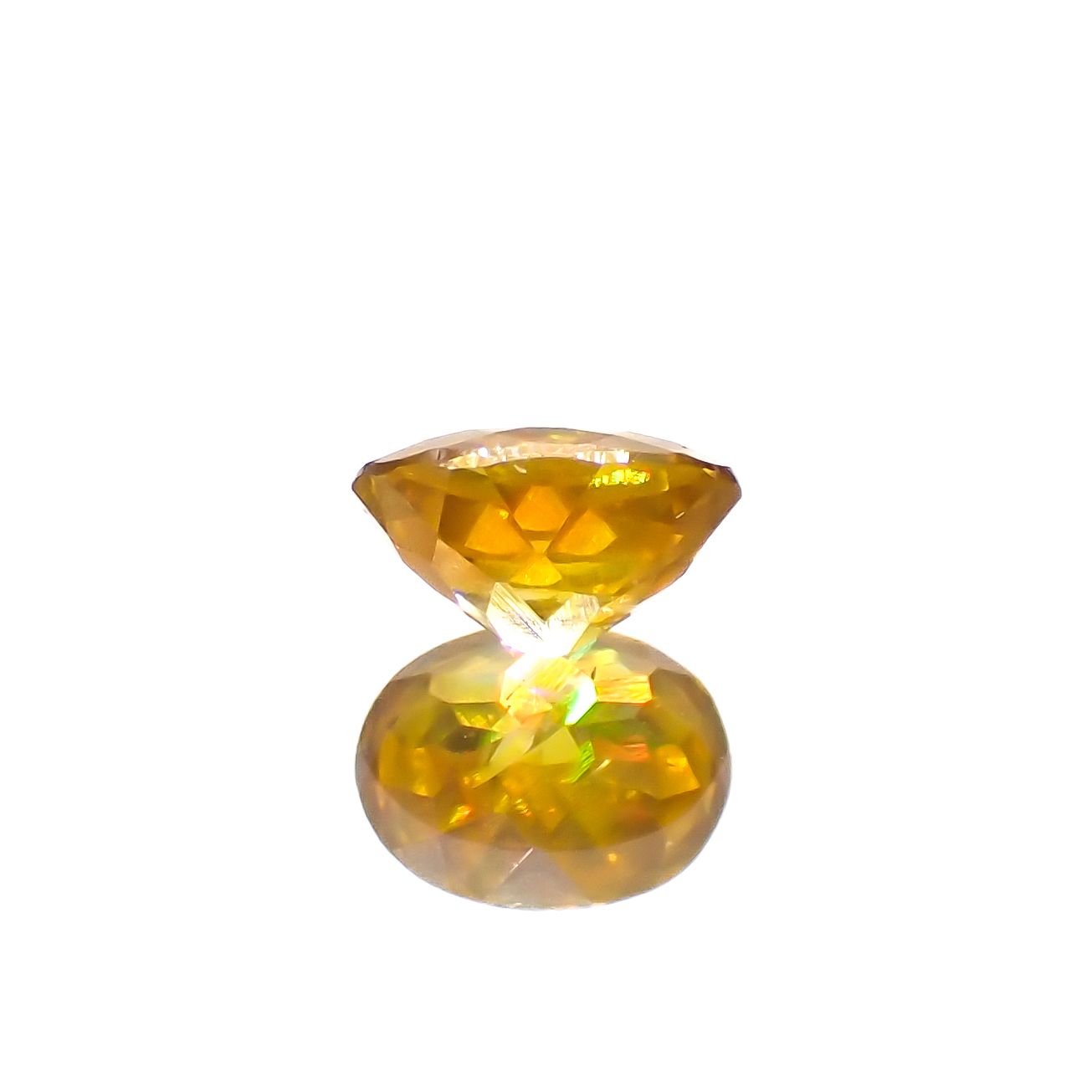 スファレライト スペイン産 0.53ct[230722761]5.2x4.1mm前後
