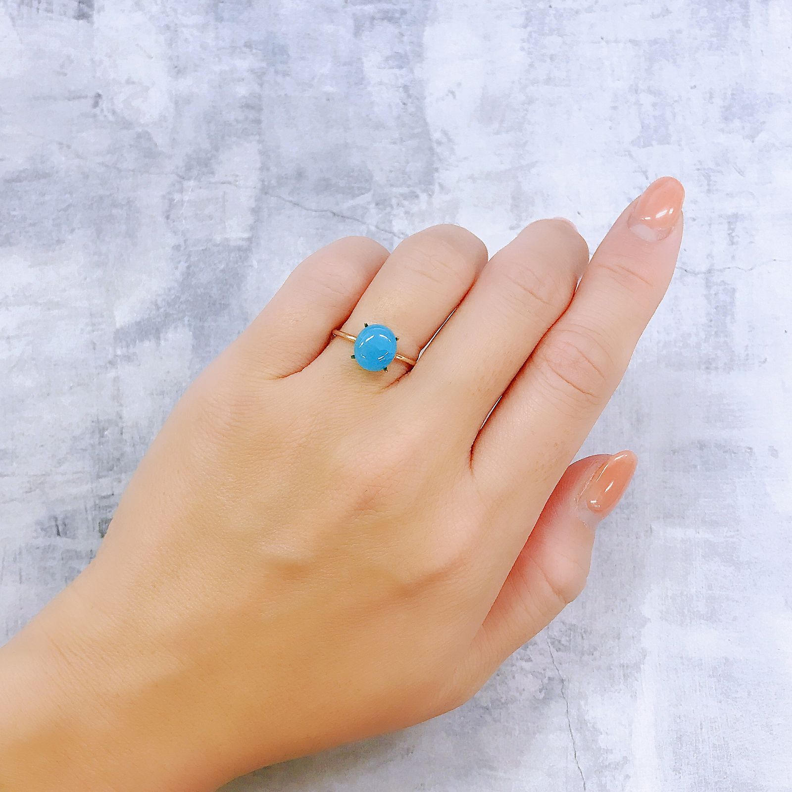 ヘミモルファイト(宝石名ヘミモルファイト)コンゴ民主共和国産 2.84ct 識別済[220917968]8.8x7.8mm前後