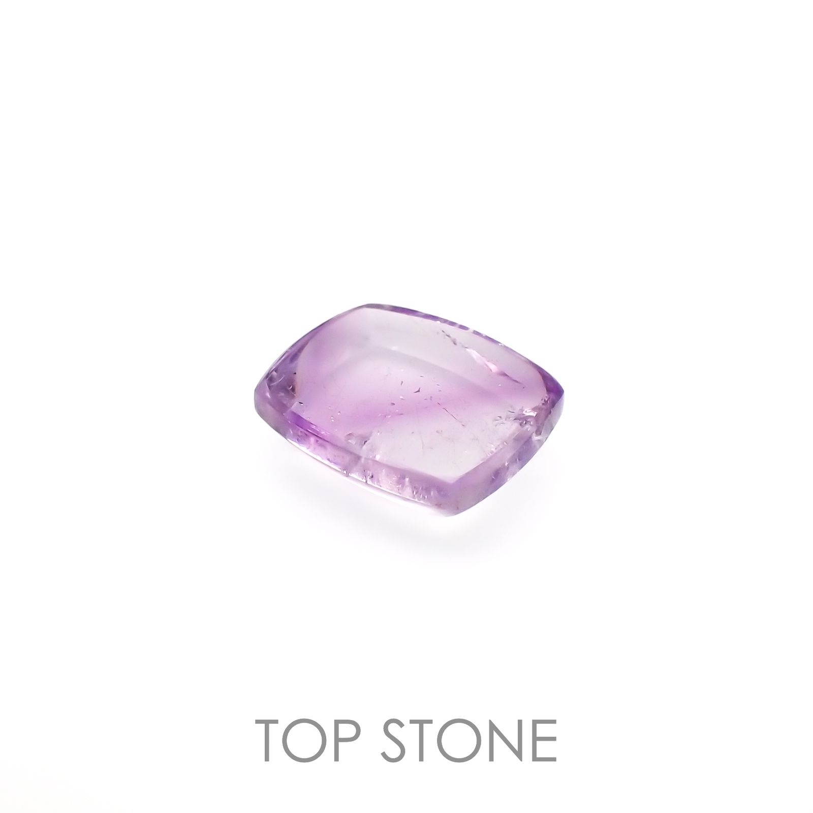 アメジストエレスチャル ブラジル産 5.75ct[230119787]12.8x10.8mm前後
