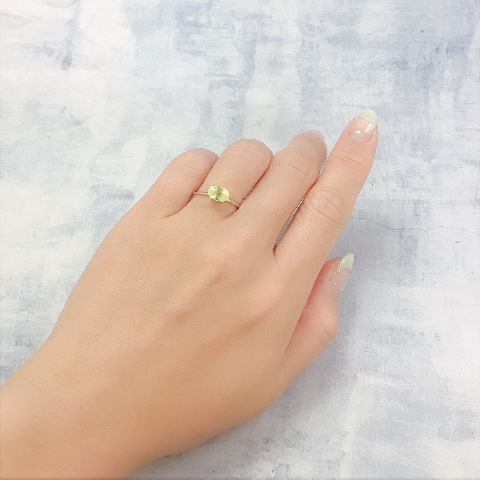 クリソベリル(宝石名クリソベリル)マダガスカル産 1.17ct 識別済[220817450]7.6x5.2mm前後