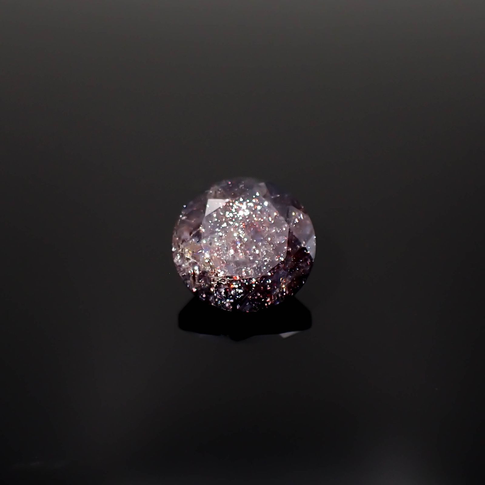 ブラッドショットアイオライト インド産 5.17ct[230321204]12.2x12.1mm前後