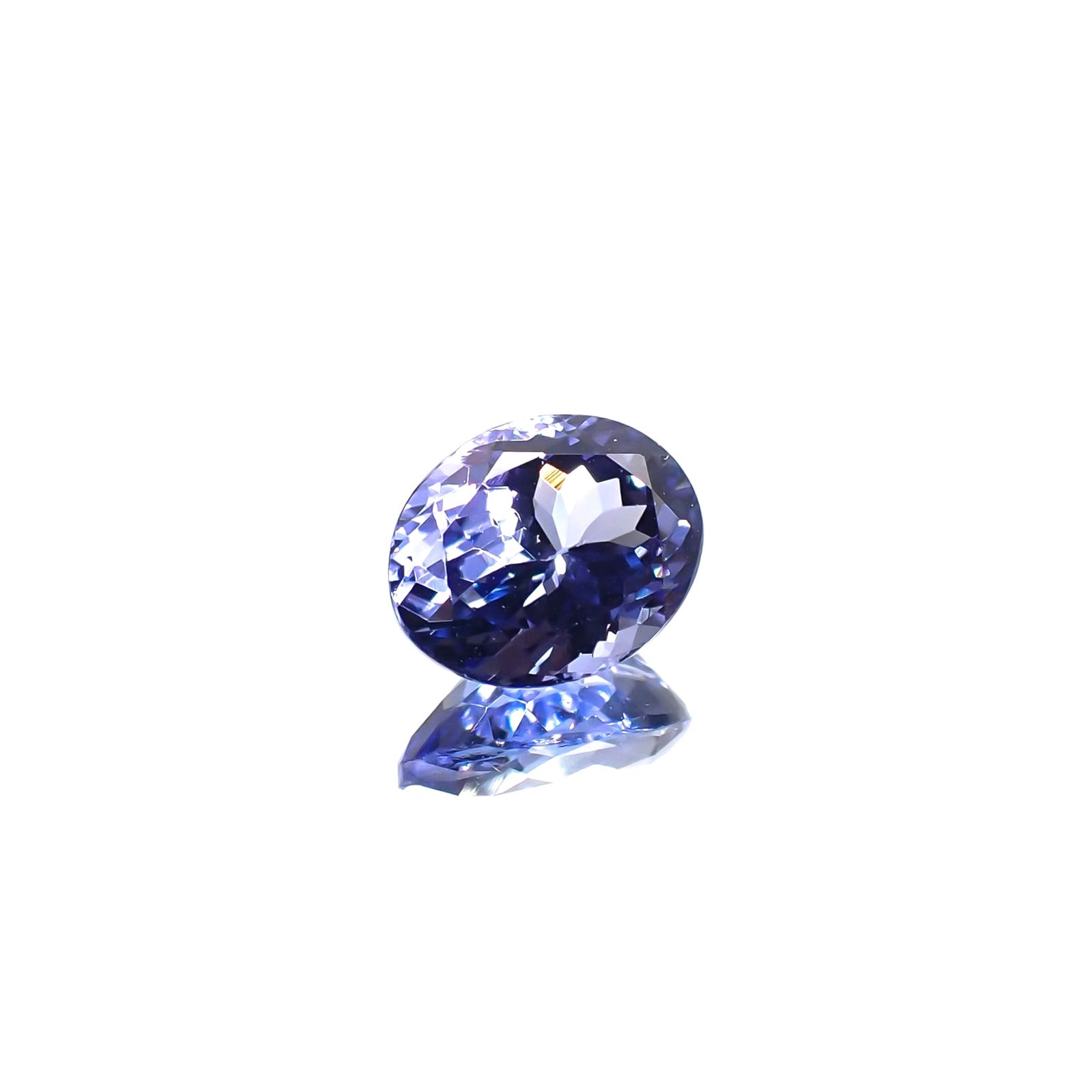 タンザナイト(宝石名タンザナイト) タンザニア産 1.75ct 識別済[210711837]8.2×6.5mm前後