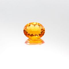 ファイヤーオパール(宝石名ファイヤー・オパール)メキシコ産 1.24ct 識別済[231023914]9x7.2mm前後