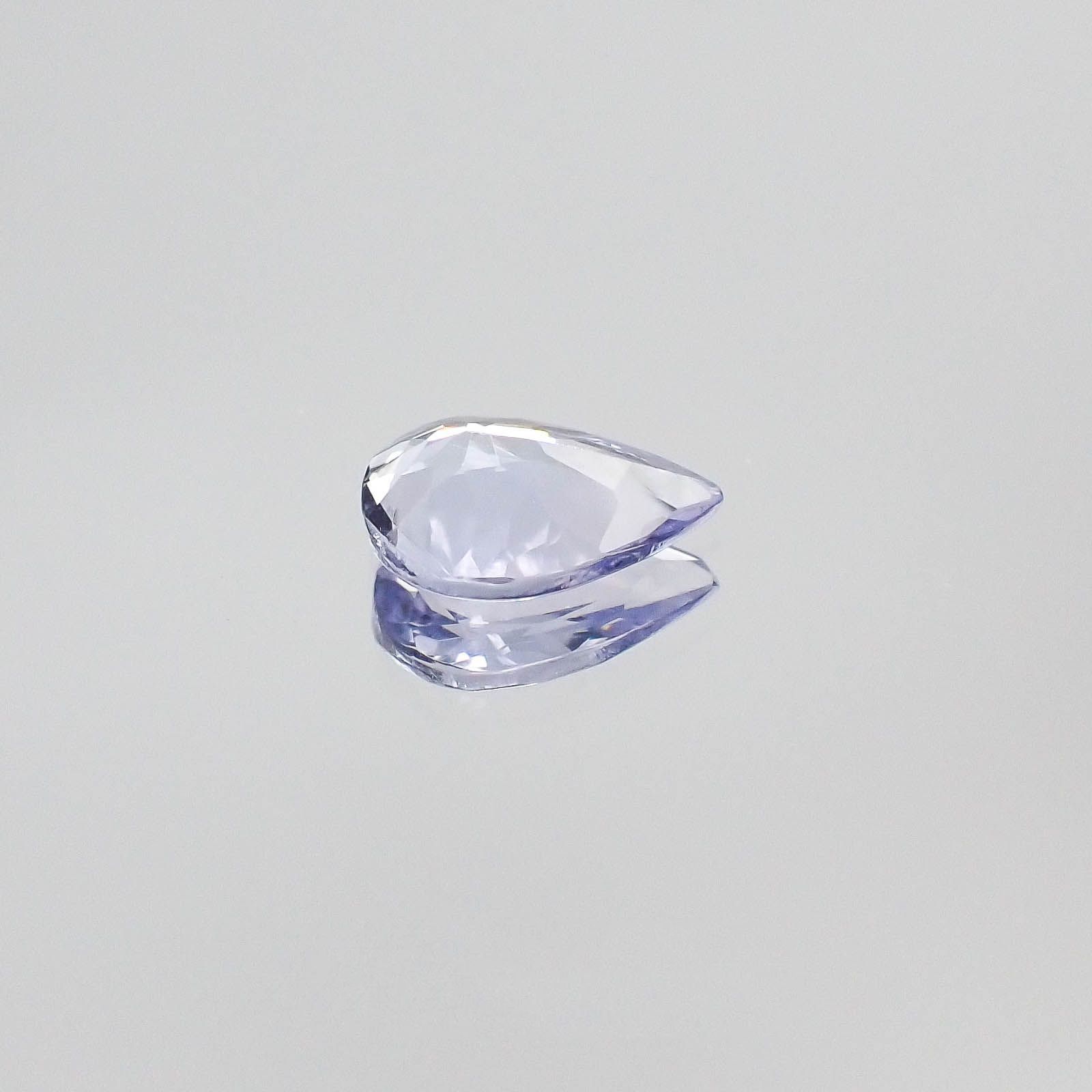 ラベンダーゾイサイト(宝石名ゾイサイト)タンザニア産 0.58ct 識別済[231023862]6.9x5mm前後