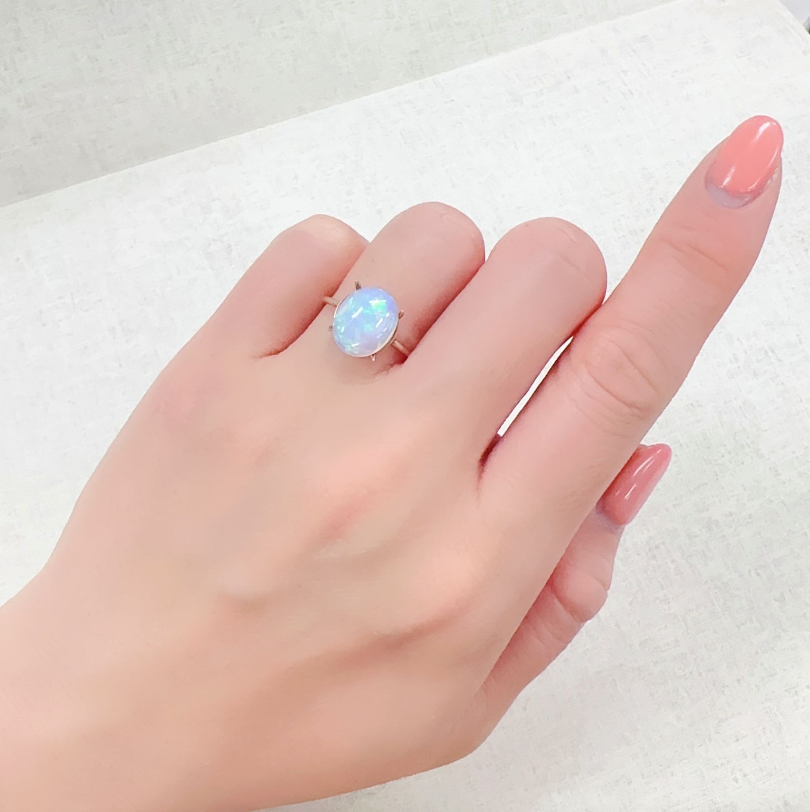 エチオピアオパール エチオピア産 2.07ct[230321037]11x8.9mm前後