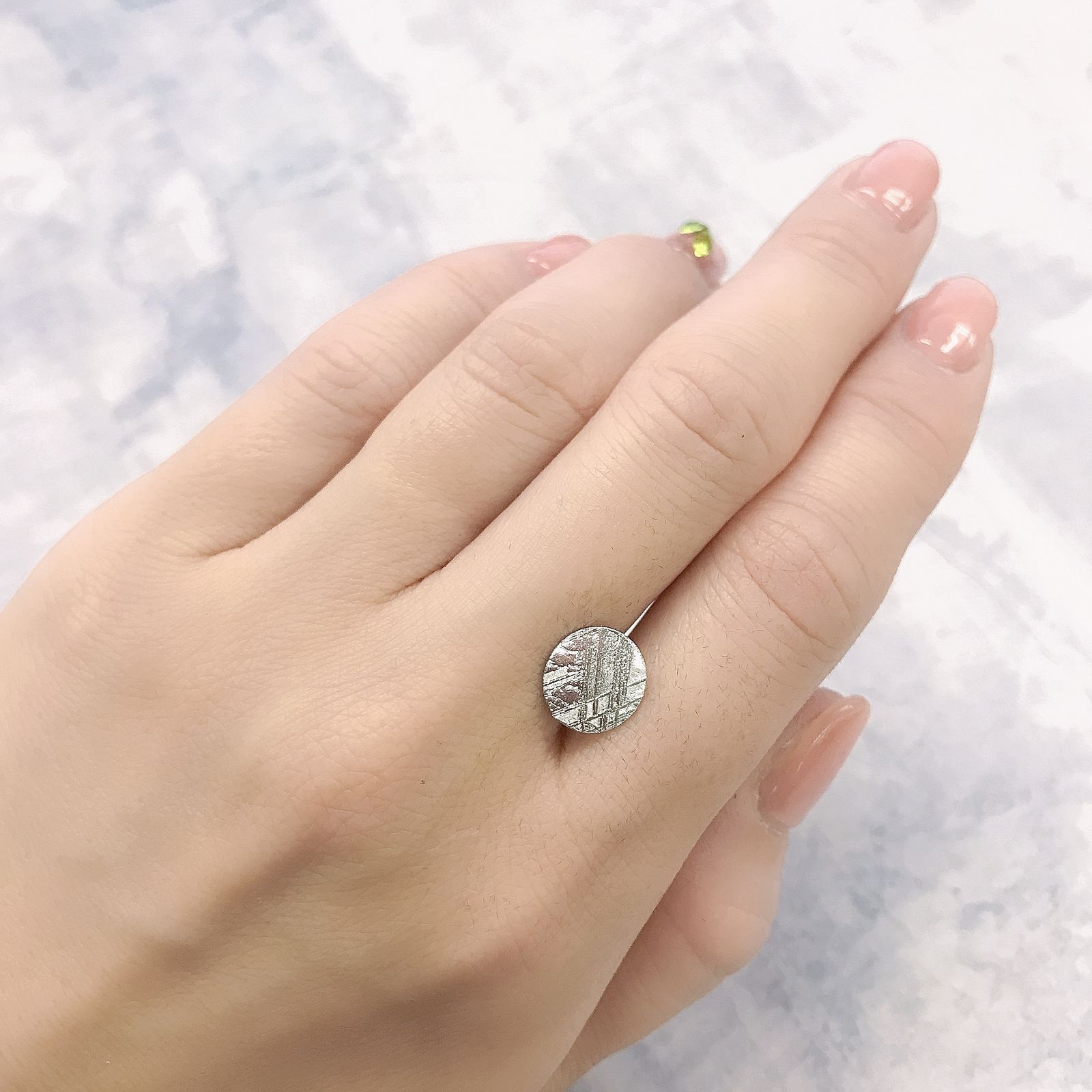 ムオニナルスタ隕石 発見地：スウェーデン 1.7ct[220115616]10x10mm前後