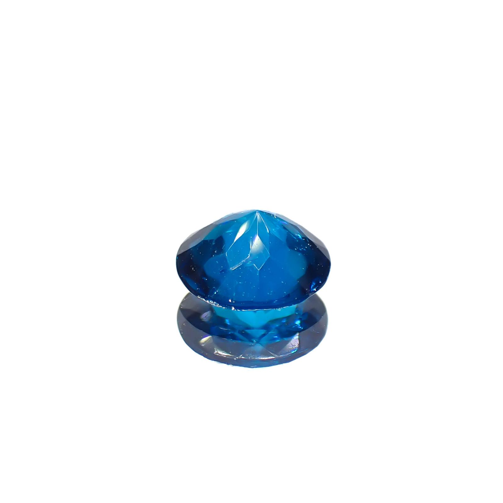 ディープブルーアパタイト マダガスカル産 0.41ct[240628154]5x5mm前後