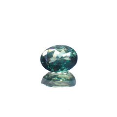 アレキサンドライト(宝石名アレキサンドライト)インド産 0.38ct 識別済[230120265]4.8x3.6mm前後