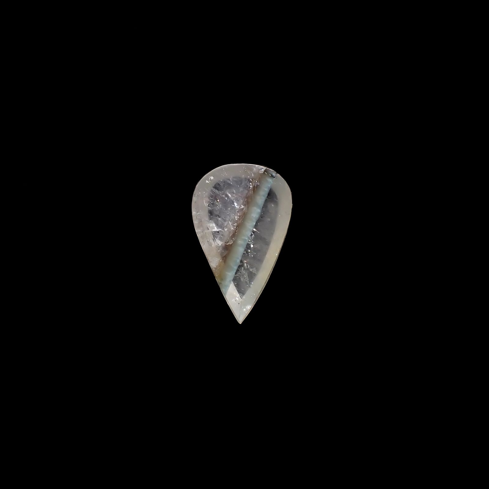 パライバクォーツ ブラジル産 6.22ct[240527413]19.6x12.4mm前後