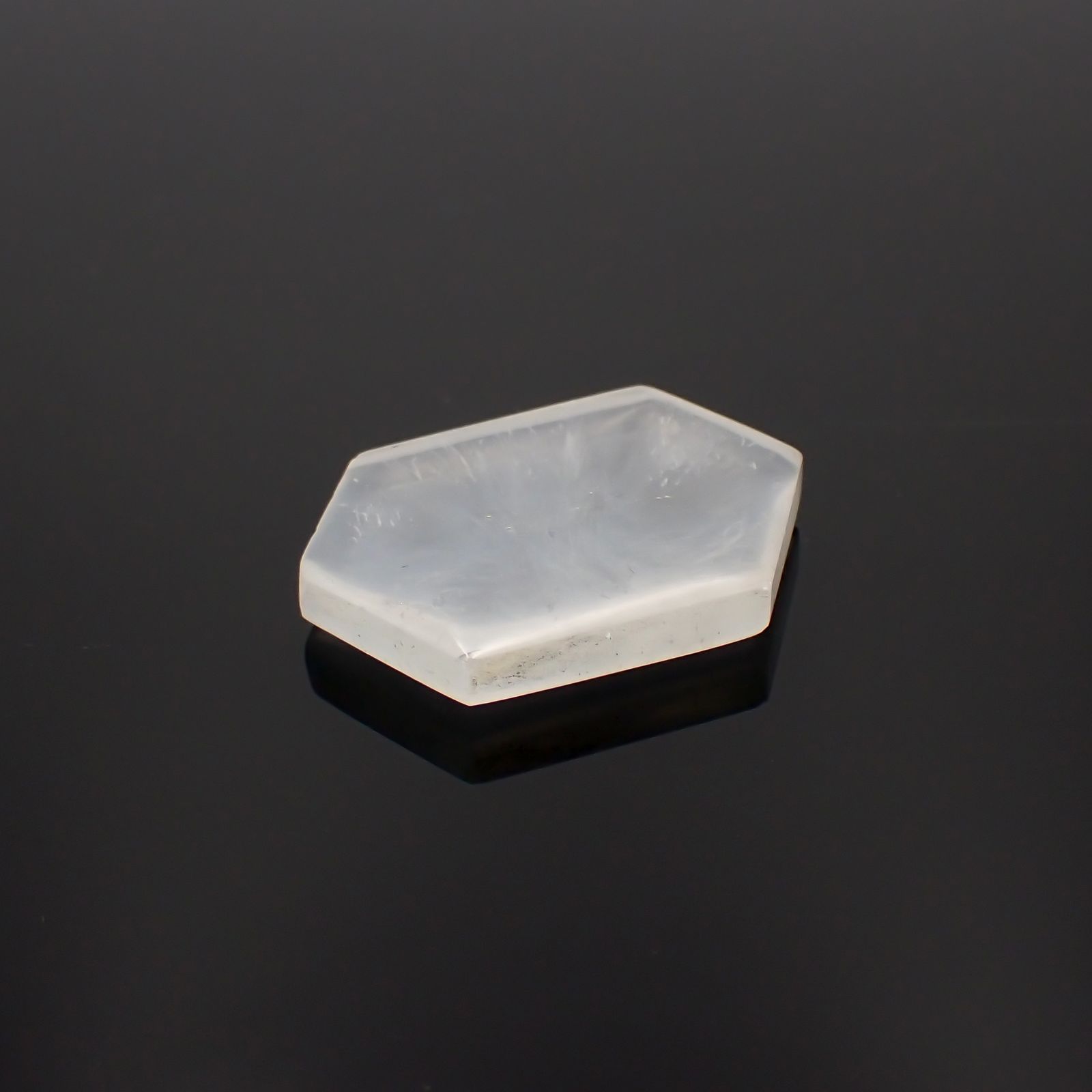トラピッチェクォーツ 偏光板2枚付き コロンビア・ボヤカ産 52.17ct[230823259]32.1x25mm前後