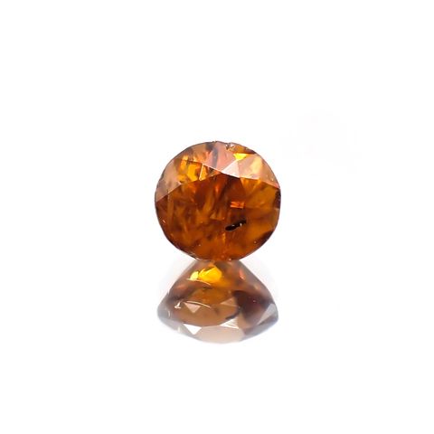 バストネサイト(宝石名バストネサイト)パキスタン産 ソ付(彩珠) 0.678ct / 4.5×4.5mm前後 [20128959]