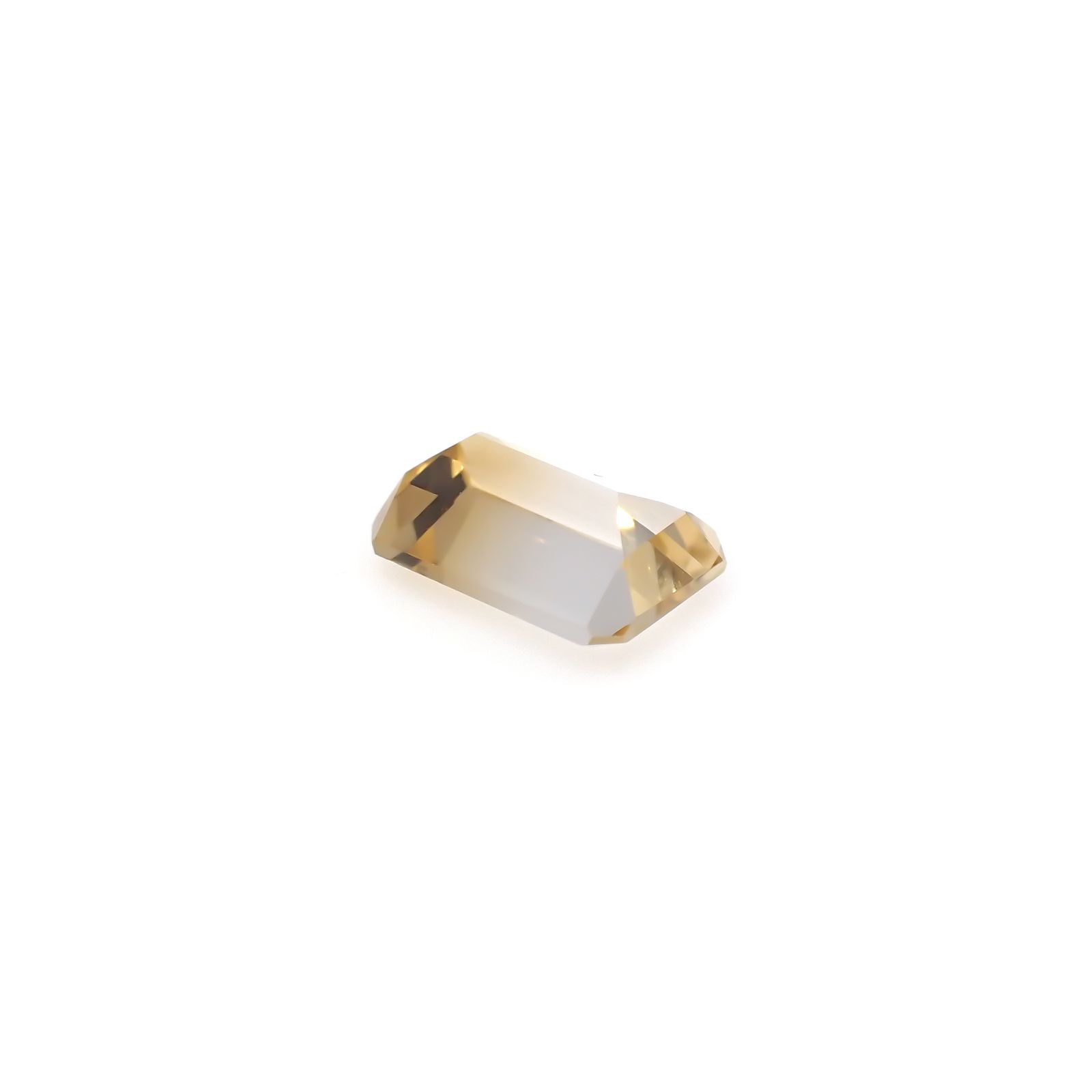 バイカラーシトリン ブラジル・ミナスジェライス州産 3.72ct[240326450]11.9x8mm前後