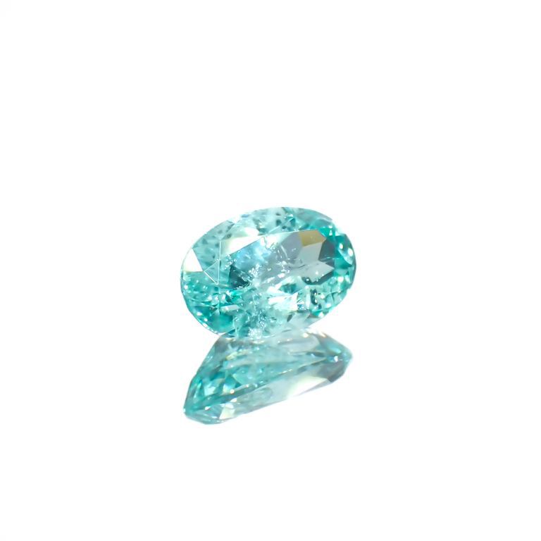 パライバトルマリン ブラジル産 0.50ct[221018787]6.3x4.1mm前後
