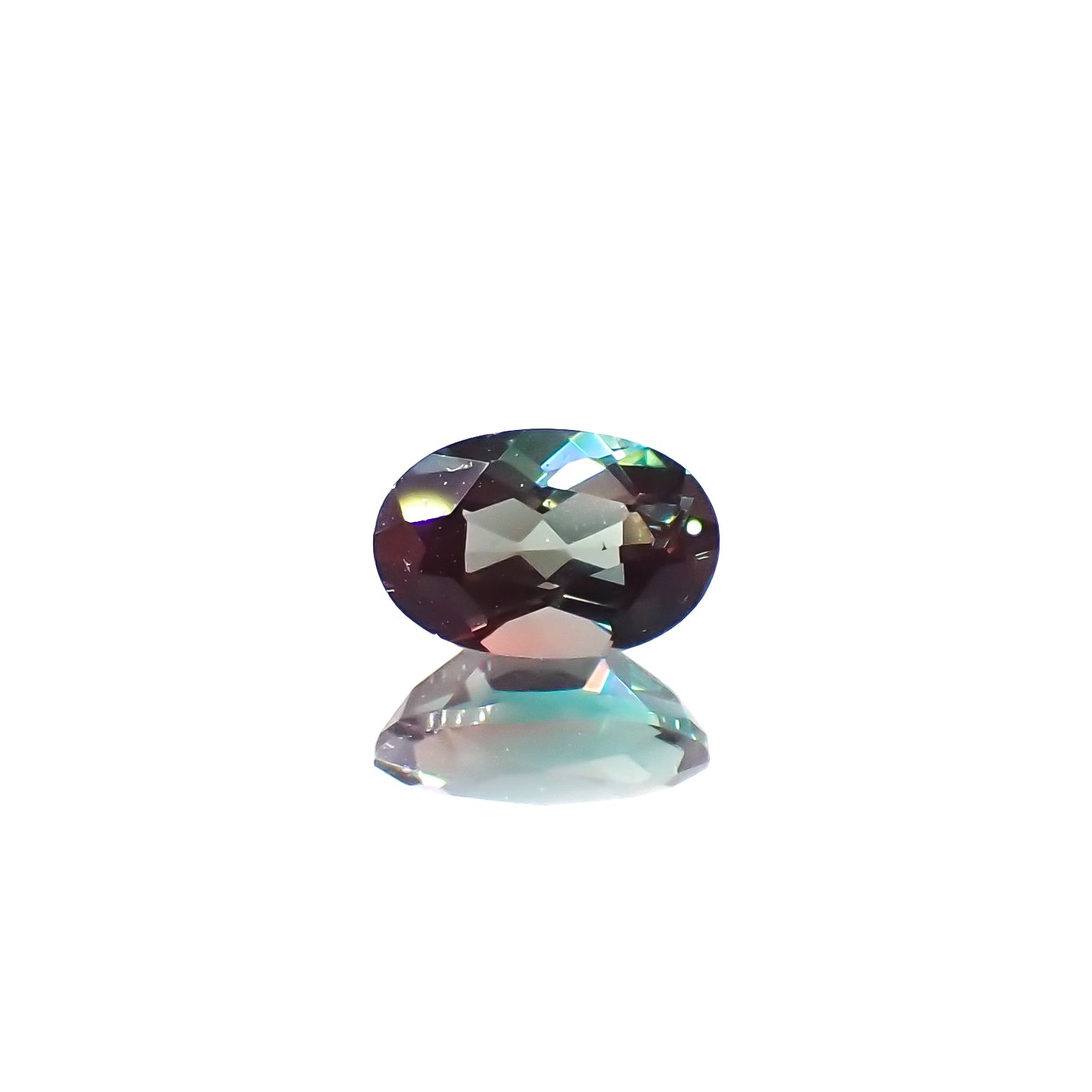 カラーチェンジアンデシン モンゴル産 0.43ct[240226323]5.9x3.9mm前後