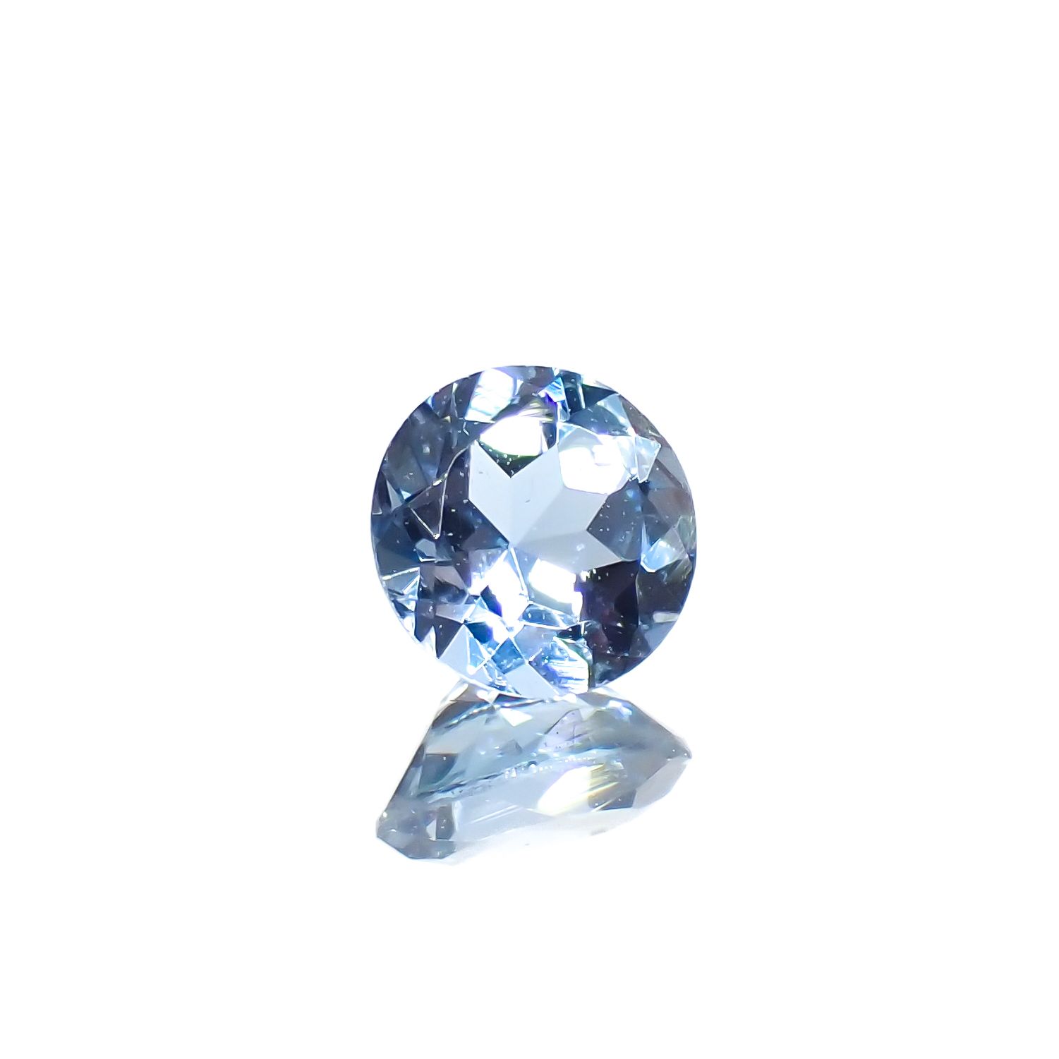 サンタマリアアクアマリン ブラジル産 0.32ct[230320972]4.5x4.5mm前後