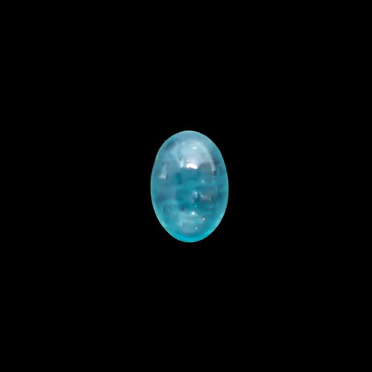 パライバトルマリン(宝石名トルマリン/別名パライバ・トルマリン) ブラジル産 0.44ct 識別済[210712023]5.8×3.9mm前後
