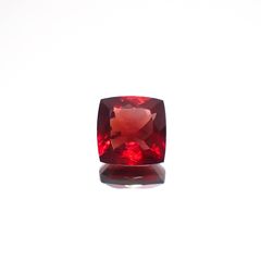 レッドラブラドライト(宝石名ラブラドライト/アンデシン)エチオピア産 1.12ct 識別済[230722734]6.6x6.6mm前後