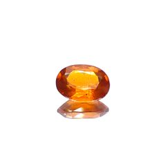 オレンジカイヤナイト ネパール産 0.83ct[240326702]6.8x4.9mm前後