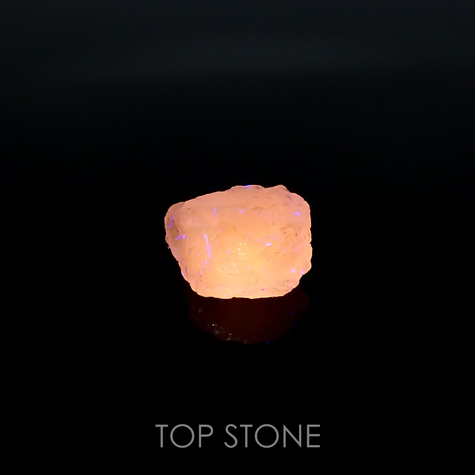 ハックマナイト原石 アフガニスタン産 9.46ct[220415670]16.2x13.7mm前後
