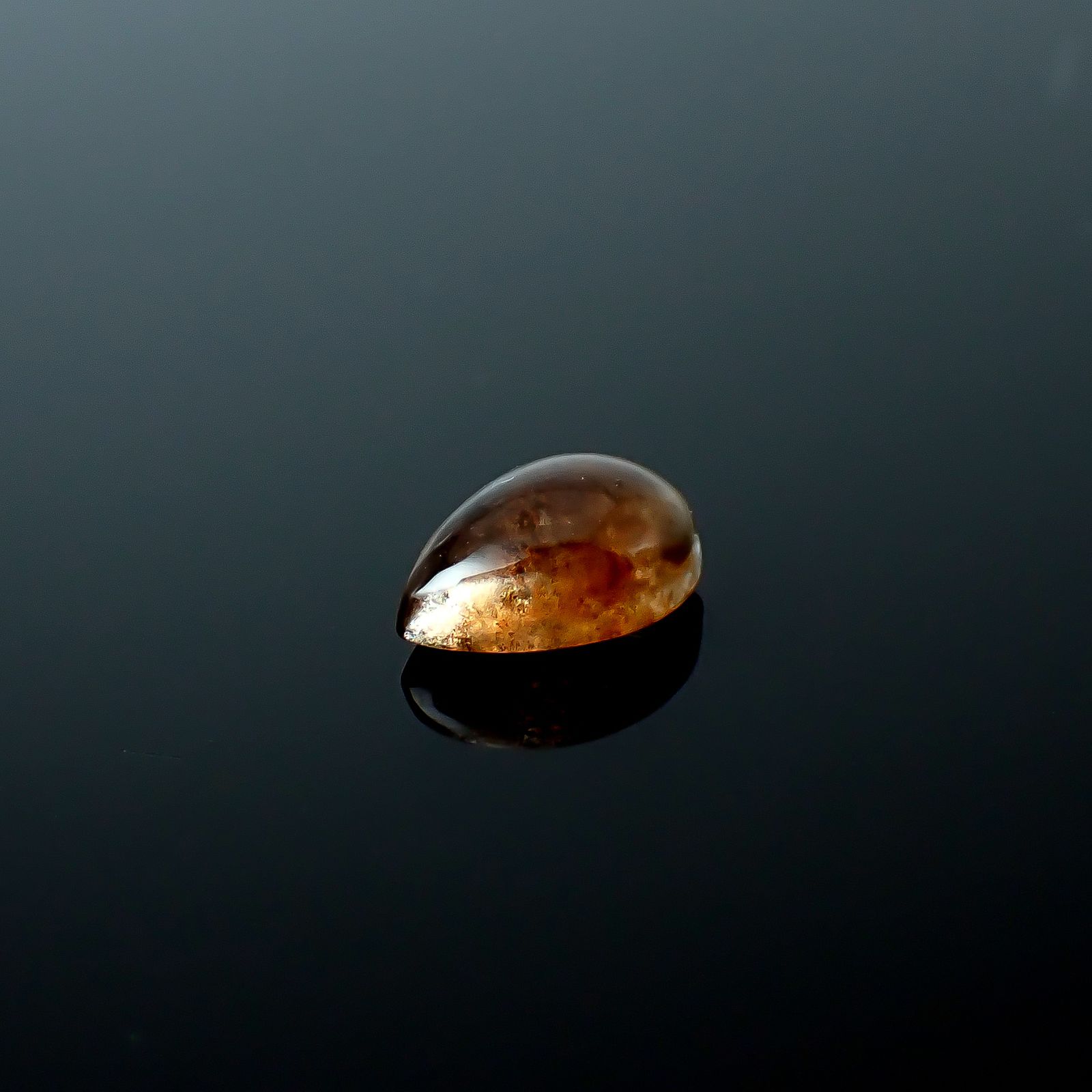 アベンチュリンアクアマリン ナイジェリア産 2.35ct / 10.3x7mm前後 [260919772]