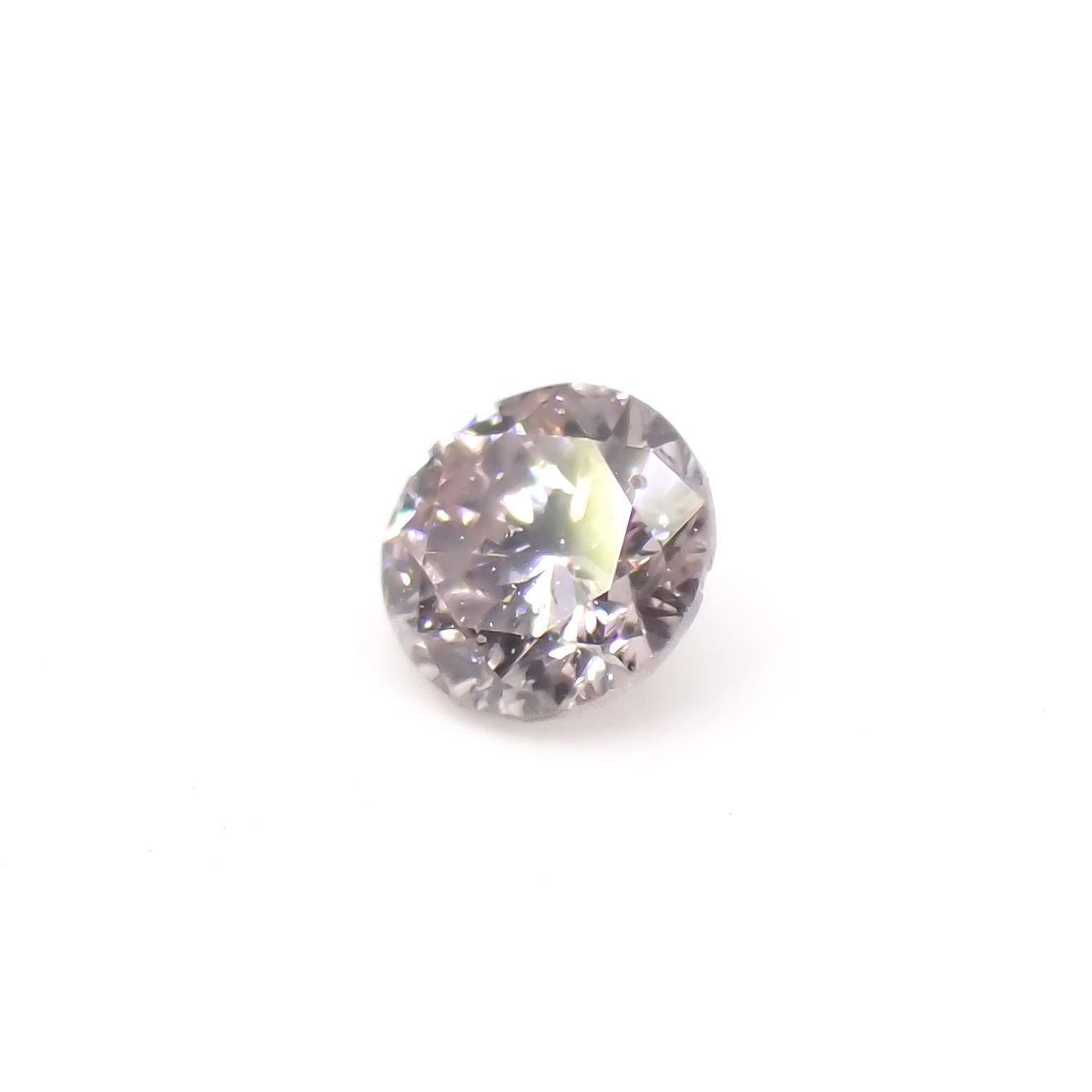 ピンクダイヤモンド (宝石名ダイアモンド)I-1 / VERY LIGHT PINK 0.038ct ソ付(CGL)[220716974]2.07x2.12mm前後