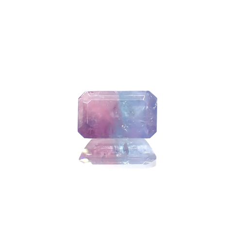 バイカラーパライバトリマルン 非加熱(宝石名トルマリン/別名パライバ・トルマリン)ブラジル産 0.55ct GIA鑑付[231224814]6.26x3.83mm前後