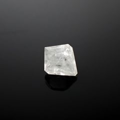 ◇カスタムカット◇パウエライト(宝石名パウエライト)インド産 0.997ct ソ付(日独)[240928694]6.62x5.63mm前後